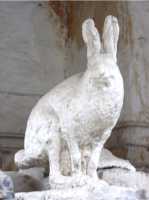 Schneehase, Gipsmodell, 1988