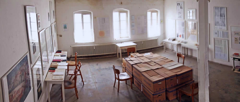 Einblick in das Archiv Sheila Volk