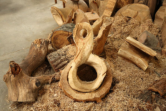 Der Holzweg (Detail) – Jonas Adamsons